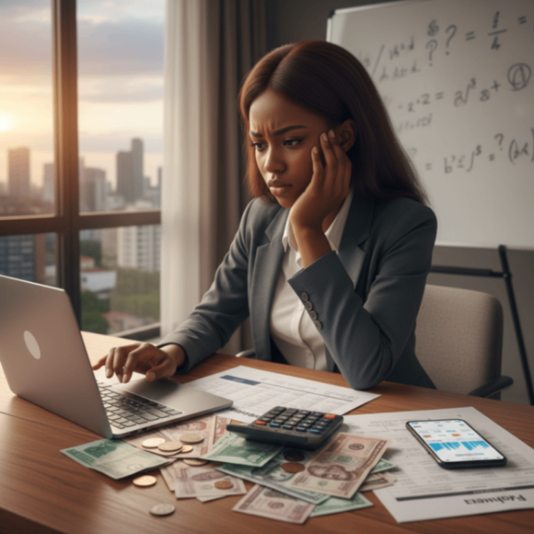 Complex currency conversion and fee calculations